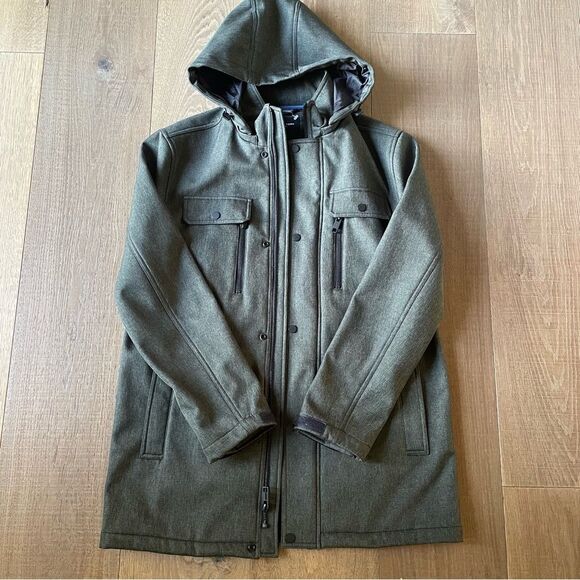 Marc New York Doyle Soft Shell Men's Jacket In Olive (Size M) - Picture 4 of 16